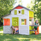 Smoby Friends casuta pentru copii Playhouse Neo cu gradina 03