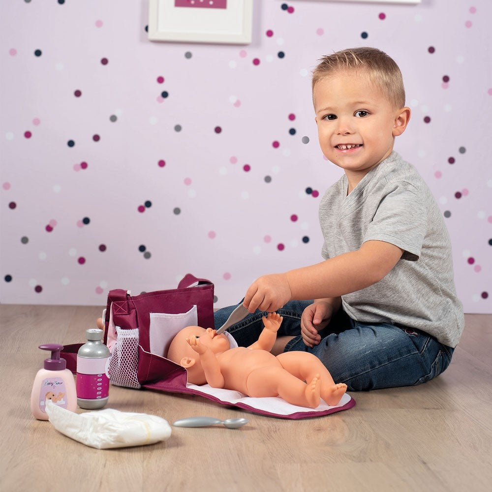 Smoby gentuta de infasat Baby Nurse Changing Bag 3 ani+ 09