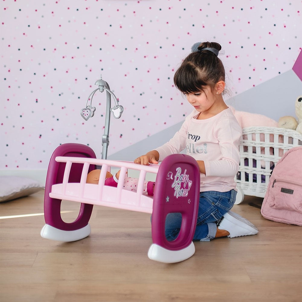 Smoby leagan pentru papusa Baby Nurse cu carusel 18m+  03
