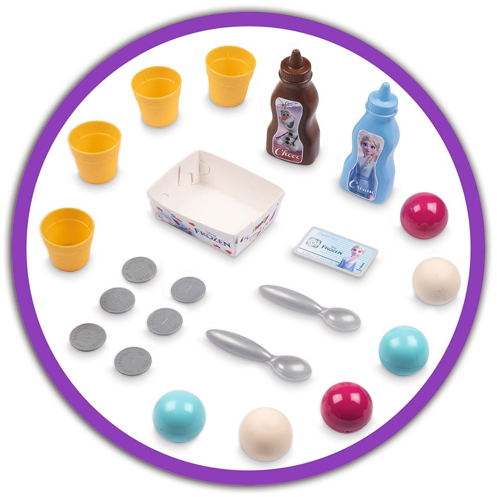 Smoby magazin pentru copii Frozen Ice Cream Factory 3 ani+ 02
