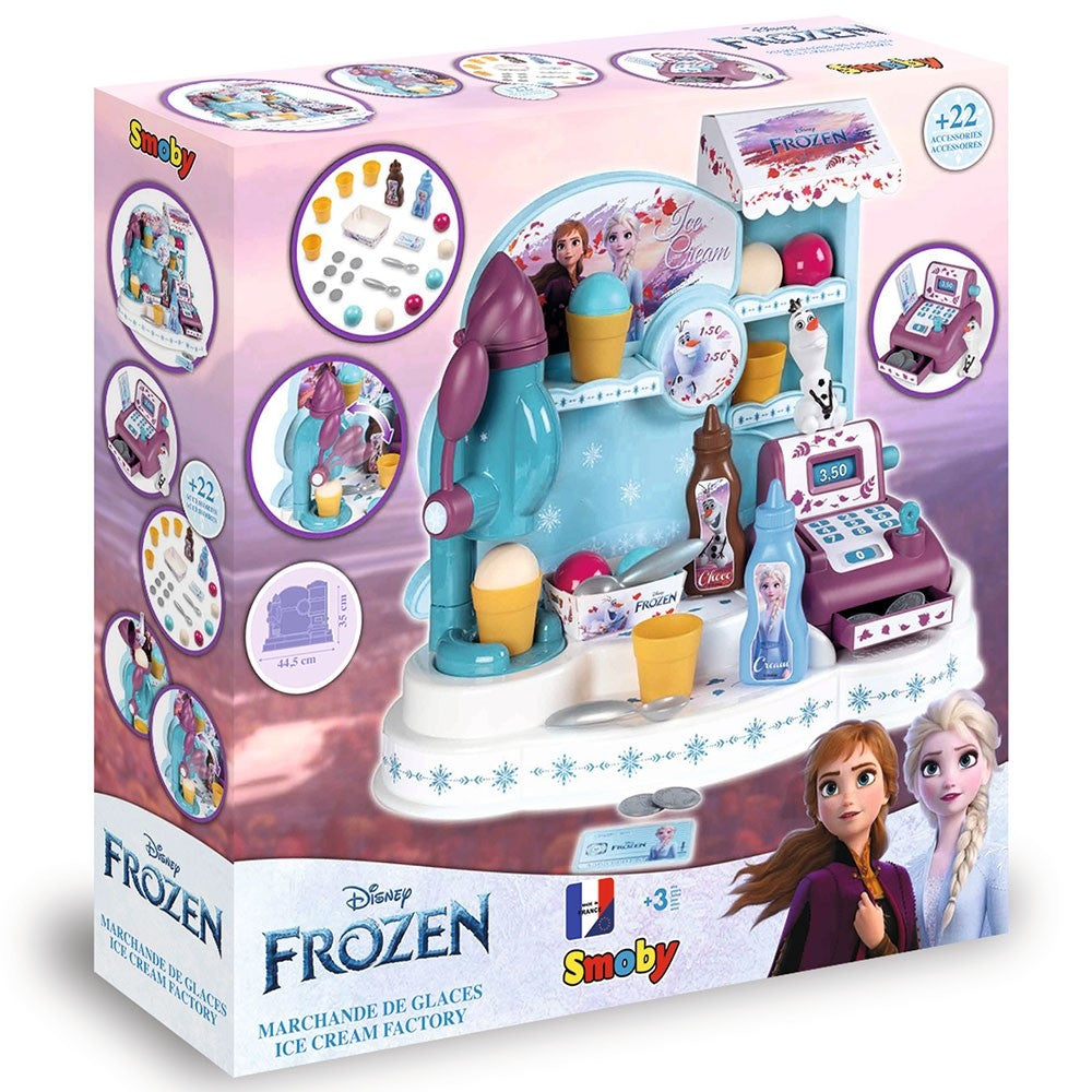 Smoby magazin pentru copii Frozen Ice Cream Factory 3 ani+ 06