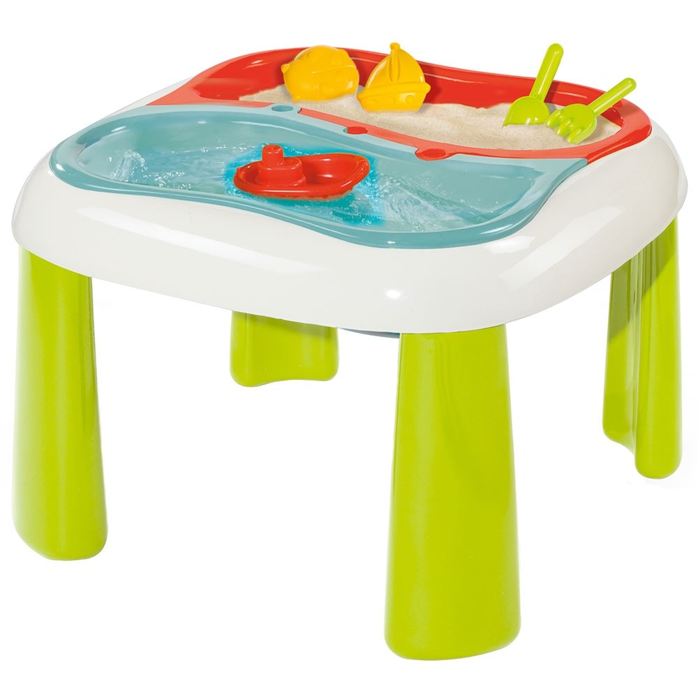 Smoby masa de joaca Water and Sand pentru 18m+ 01