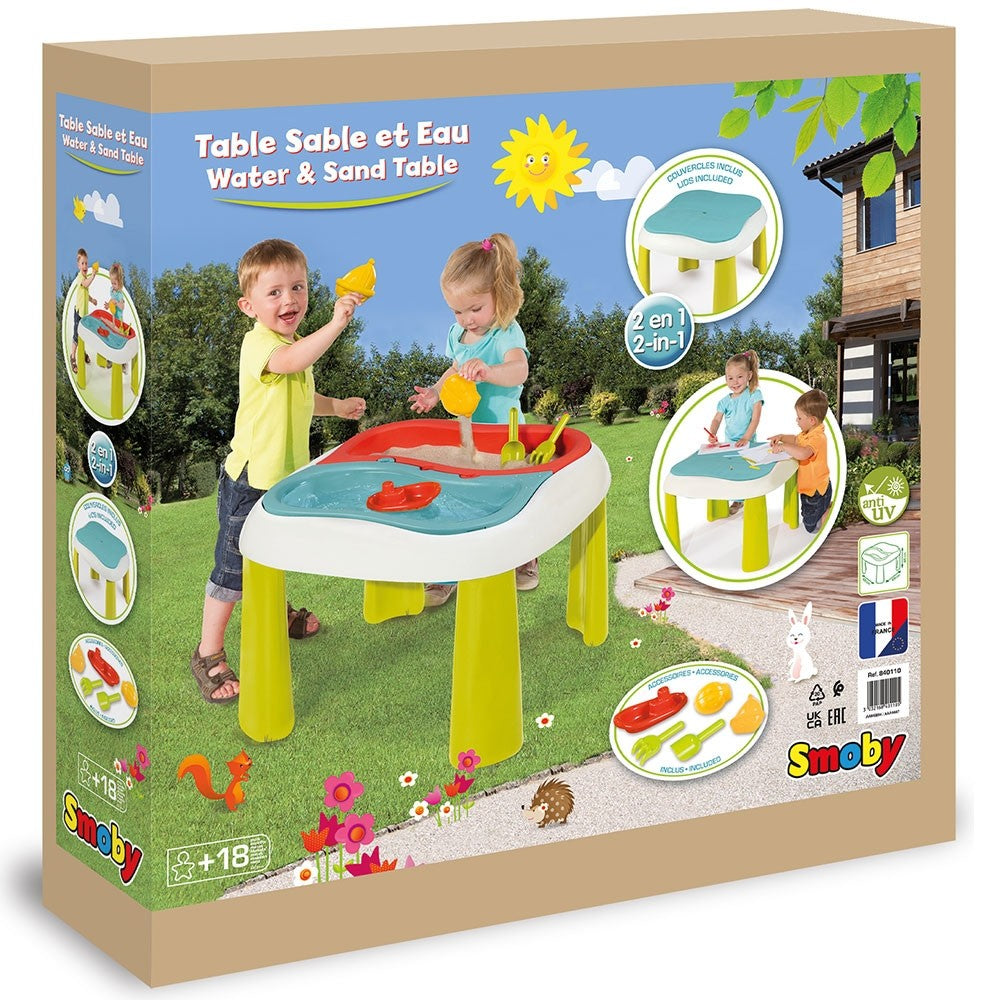 Smoby masa de joaca Water and Sand pentru 18m+ 07