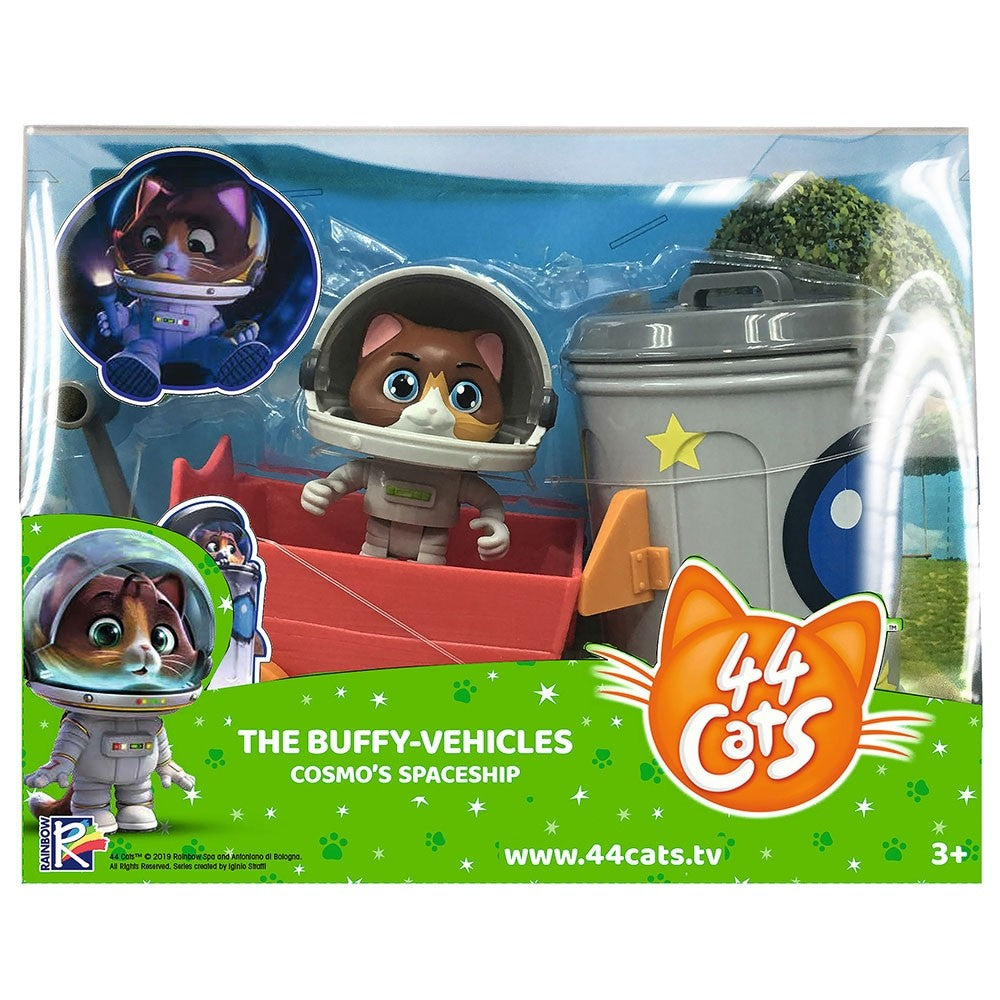 Smoby masina 44 Cats cu figurina Cosmo 7