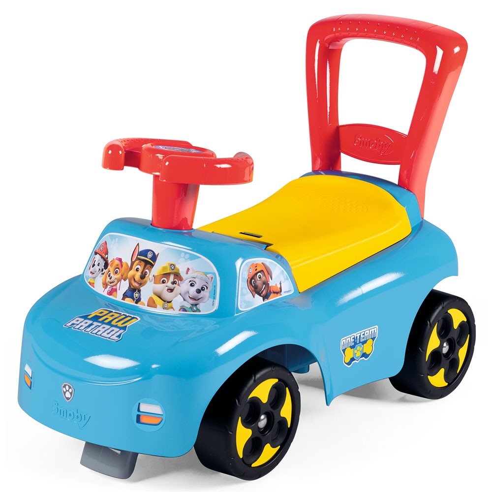 Smoby masinuta de impins Patrula Catelusilor 10m+, Paw Patrol 01