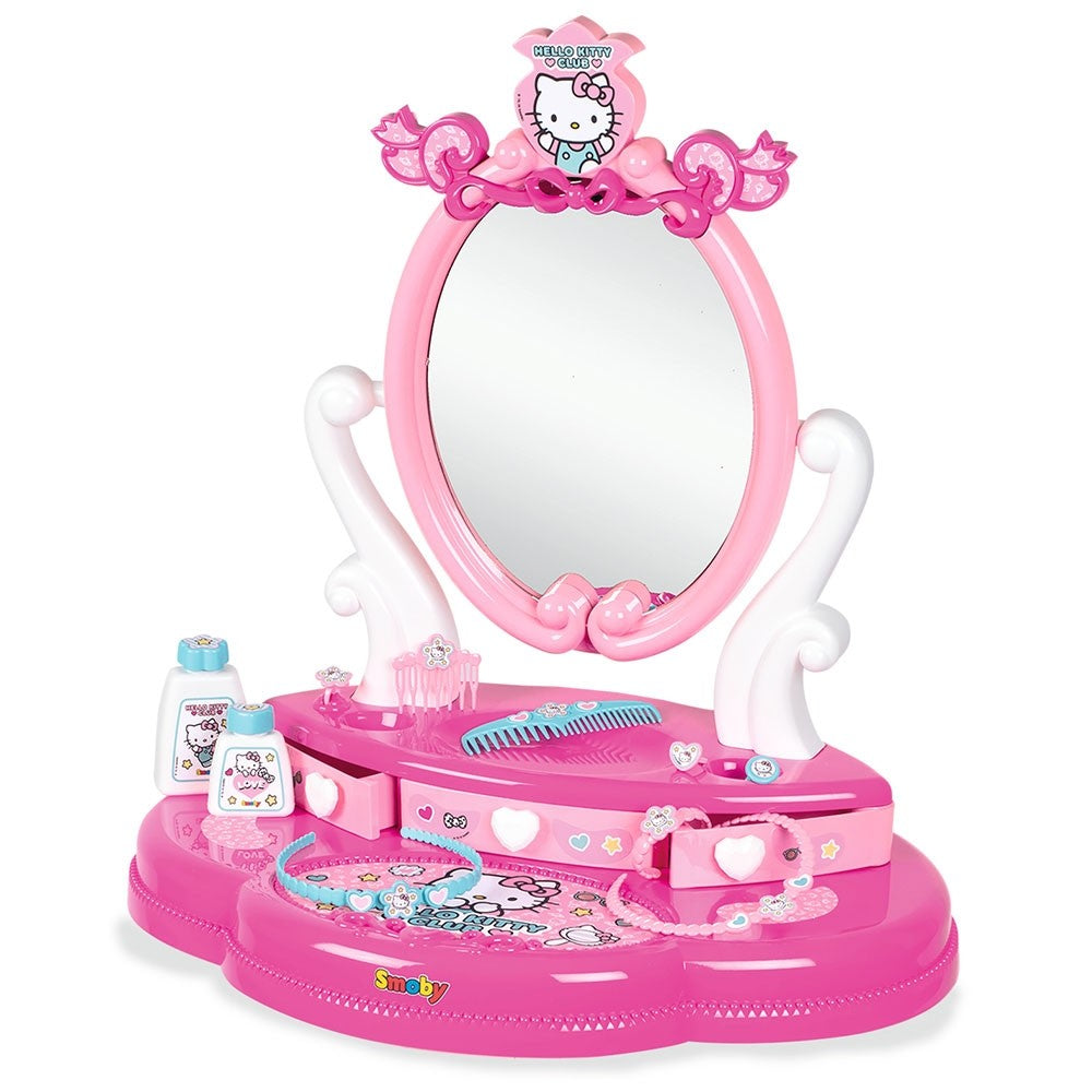 Smoby masuta de machiaj Hello Kitty Hairdresser 2in1  02