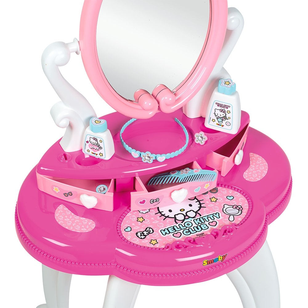 Smoby masuta de machiaj Hello Kitty Hairdresser 2in1 04