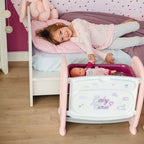 Smoby patut Co-Sleeper pentru papusi Baby Nurse 07