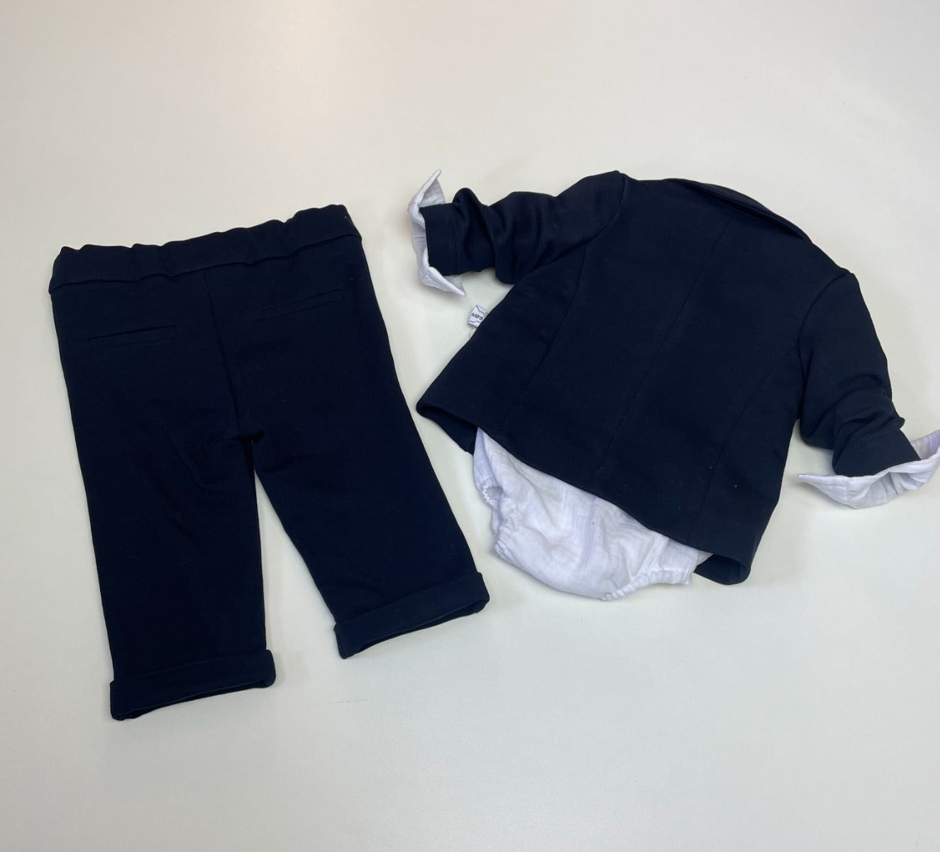 Soffi Baby compleu baieti botez LUDVIG 56-74 Bleu