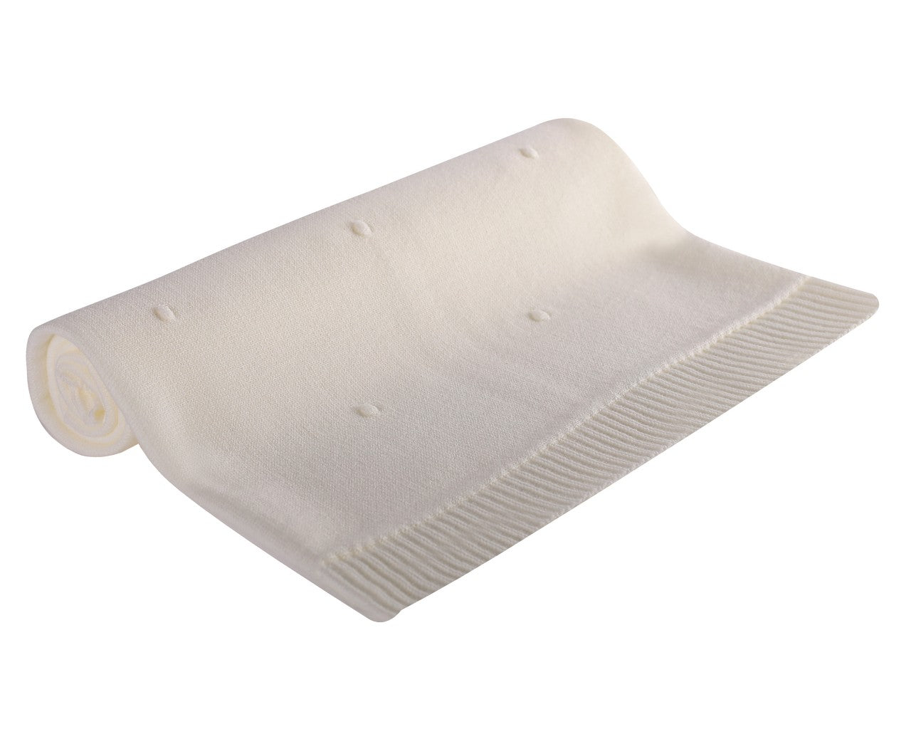 Soffi Baby patura bebelusi 80x90 cm Cream cu buline