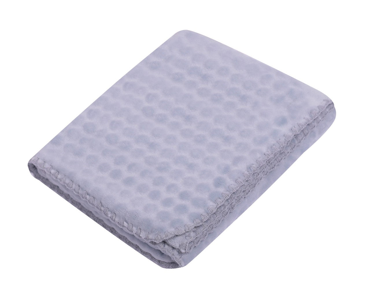 Soffi Baby patura bebelusi 80x90 cm cu fagure 0m+ Gri Imagine principală a produsului