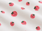 Soffi Baby patura bebelusi material dublu din bumbac 80x100 cm Capsuni