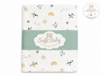 Soffi Baby patura bebelusi material dublu din bumbac 80x100 cm Avioane