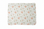 Soffi Baby patura bebelusi material dublu din muselina 70x90 cm Cream cu avioane