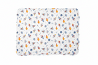 Soffi Baby patura bebelusi material dublu din muselina 70x90 cm Planete