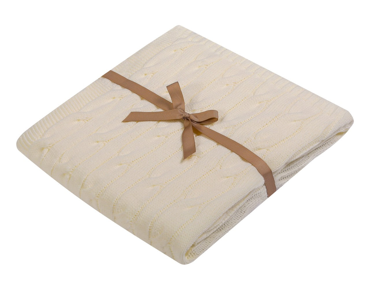 Soffi Baby patura bebelusi tricot 80x90 cm Beige