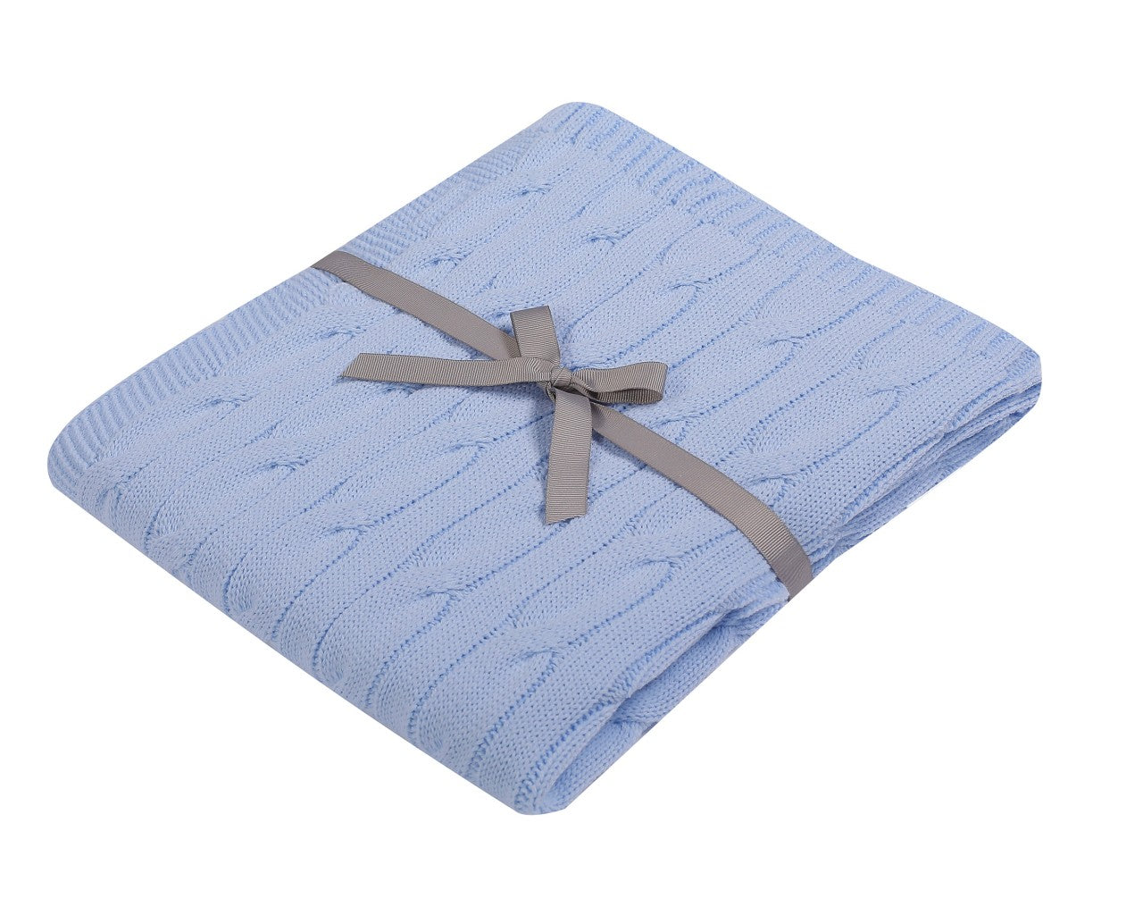 Soffi Baby patura bebelusi tricot 80x90 cm Blue