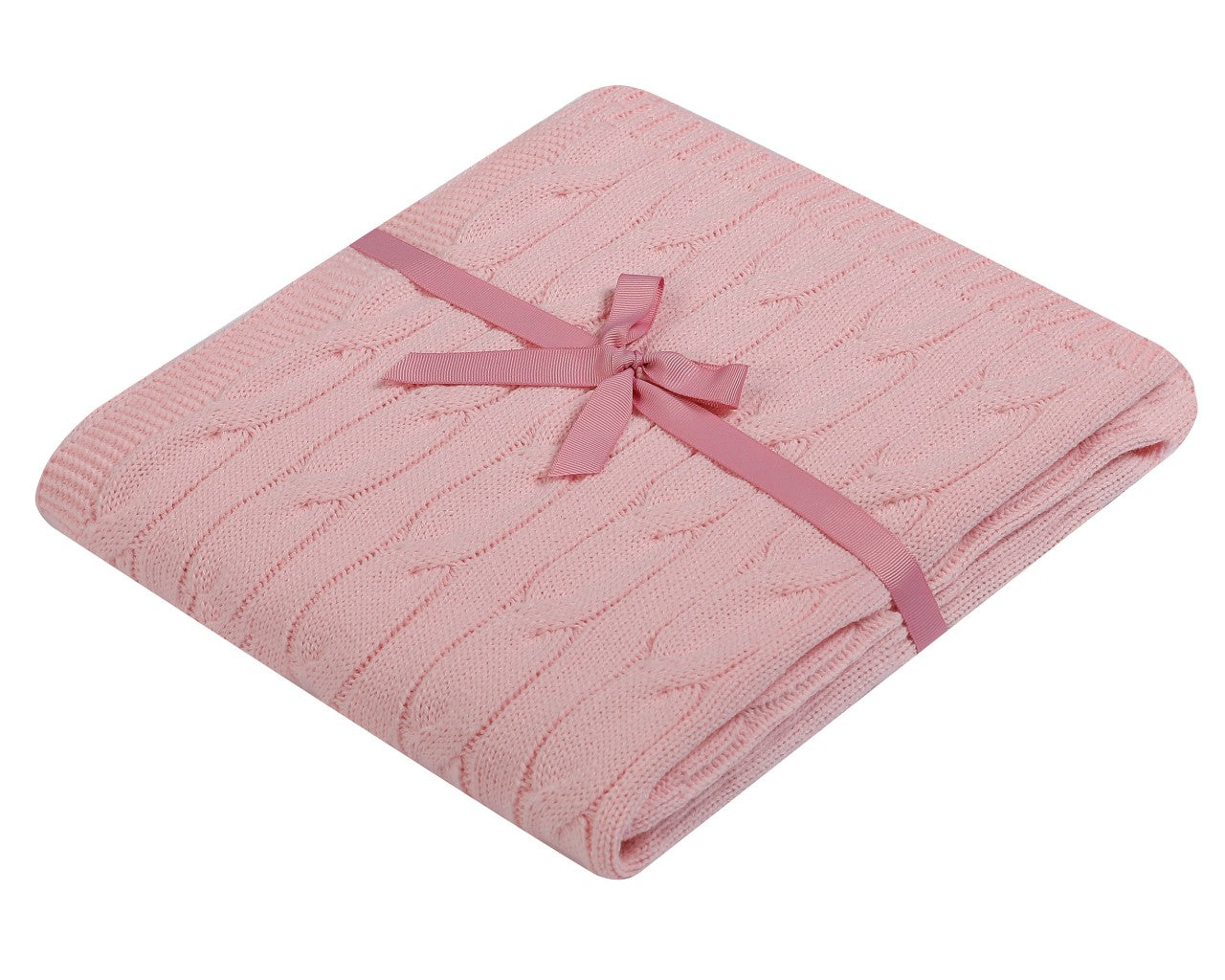 Soffi Baby patura bebelusi tricot 80x90 cm Pink Imagine principală a produsului