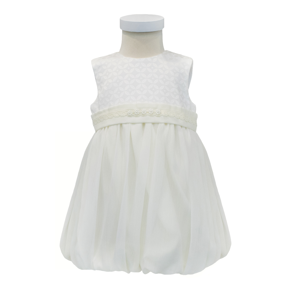 Soffi Baby rochie fete Bianca, Crem 01