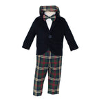 Soffi Baby compleu baieti Adam, Bleu Verde-Rosu 01
