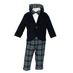 Soffi Baby compleu baieti Adam, Bleu-Verde 01