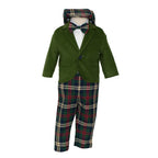 Soffi Baby compleu baieti Adam, Verde Verde-Rosu 01