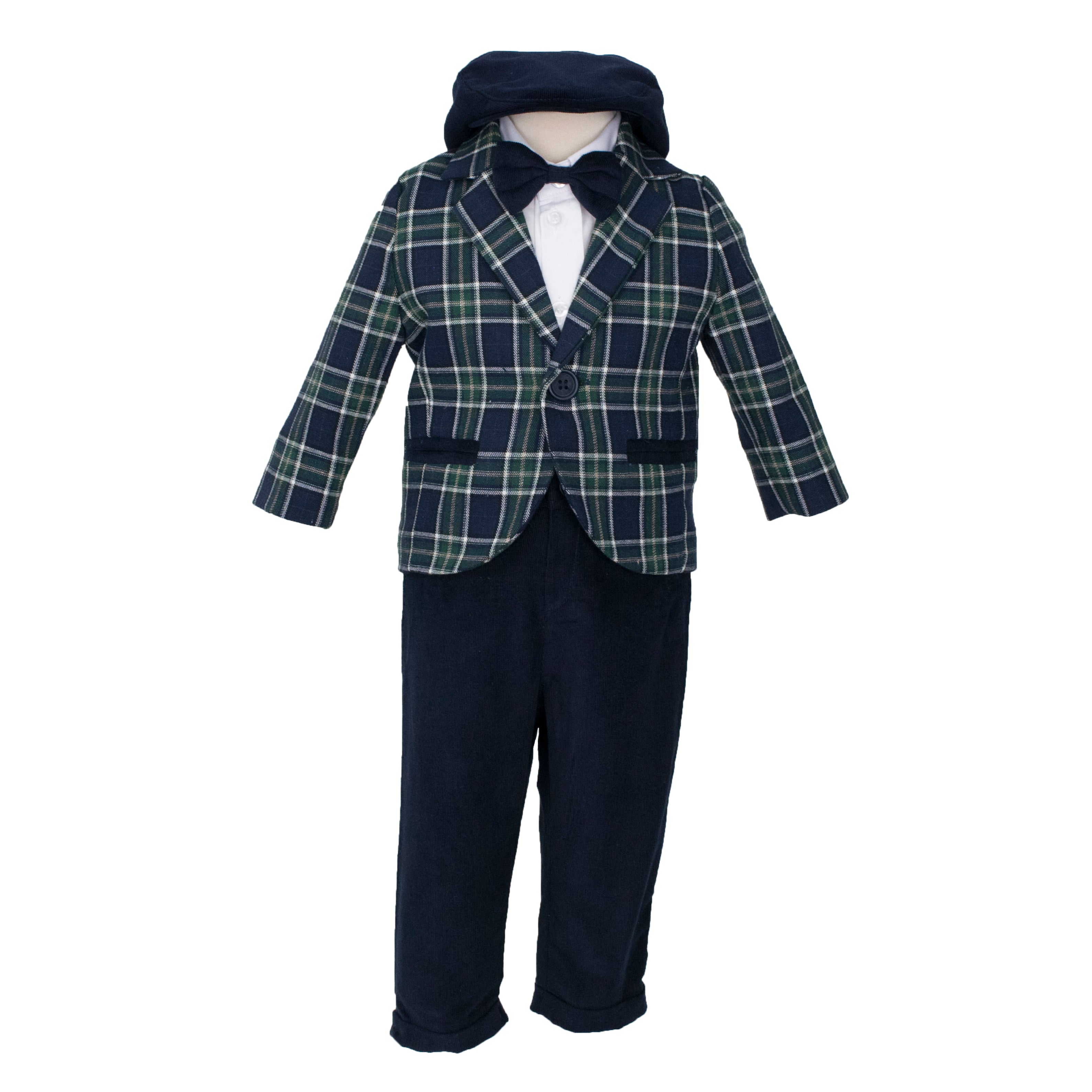 Soffi Baby compleu baieti Aron Verde-Bleu 01 Imagine principală a produsului