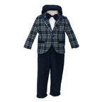 Soffi Baby compleu baieti Aron Verde-Bleu 01