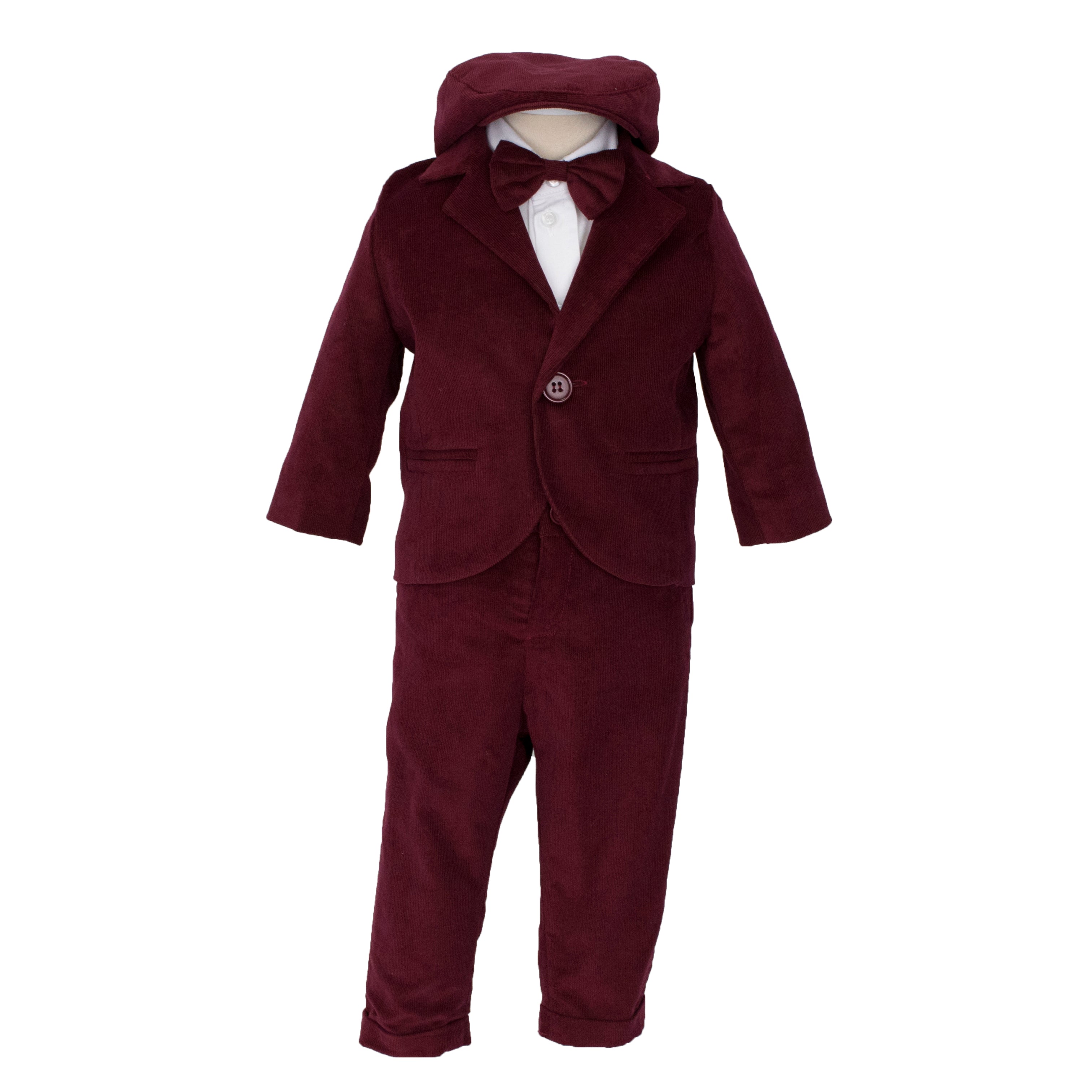 Soffi Baby compleu baieti Cezar, Visiniu 01 Imagine principală a produsului