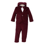 Soffi Baby compleu baieti Cezar, Visiniu 01