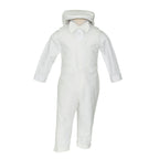 Soffi Baby compleu baieti catifea Kevin, Alb 01