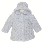 Soffi Baby palton blana pentru fetite, Gri 01