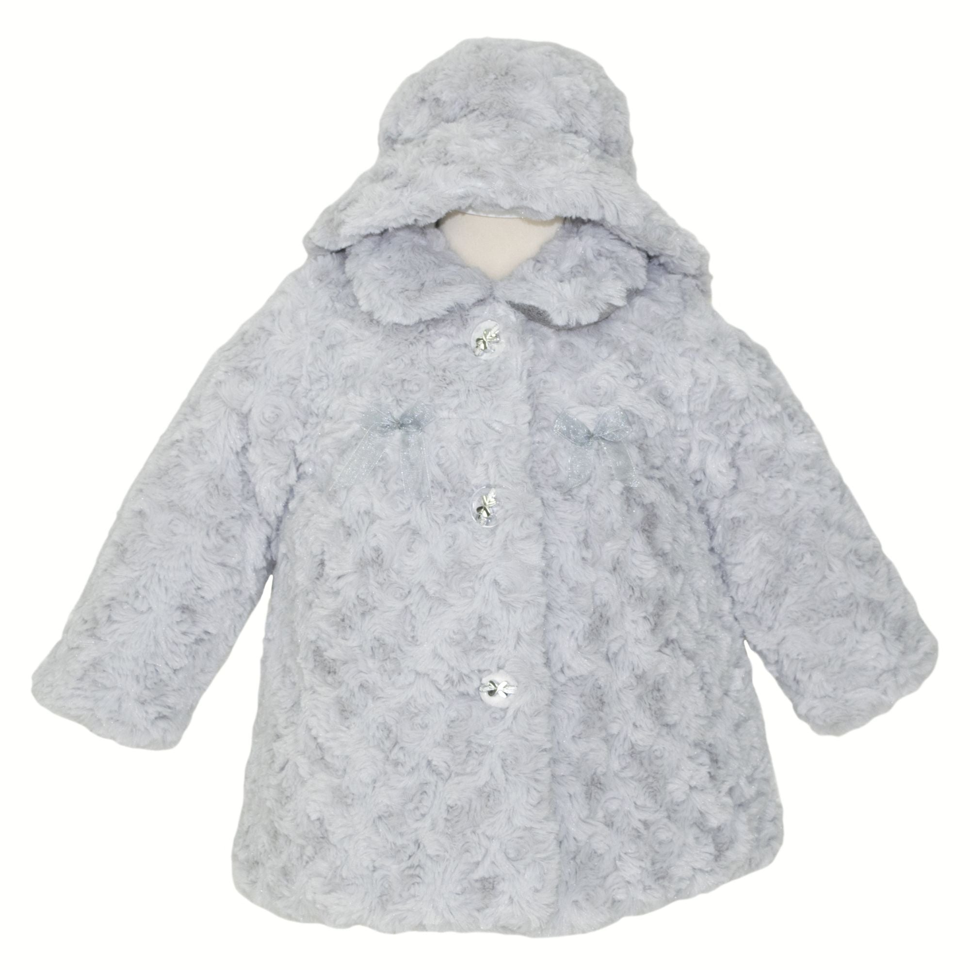 Soffi Baby palton blana pentru fetite, Gri 01