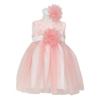 Soffi Baby rochie fete Iza, Coral 01