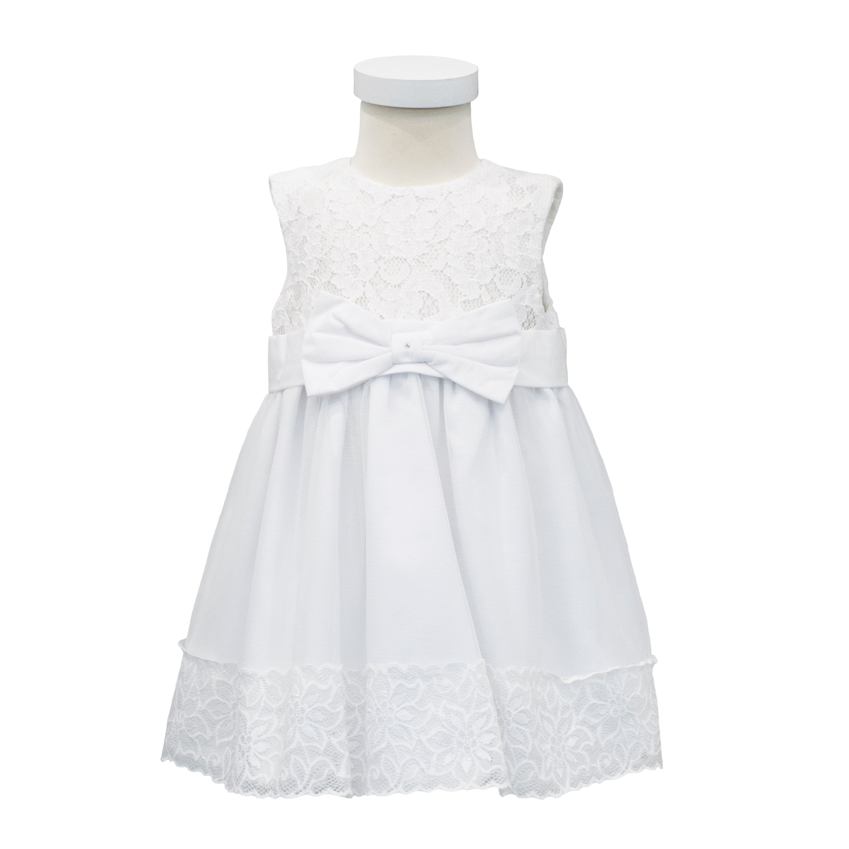 Soffi Baby rochie fete Maya, marimea 62-80, Alb 01 Imagine principală a produsului