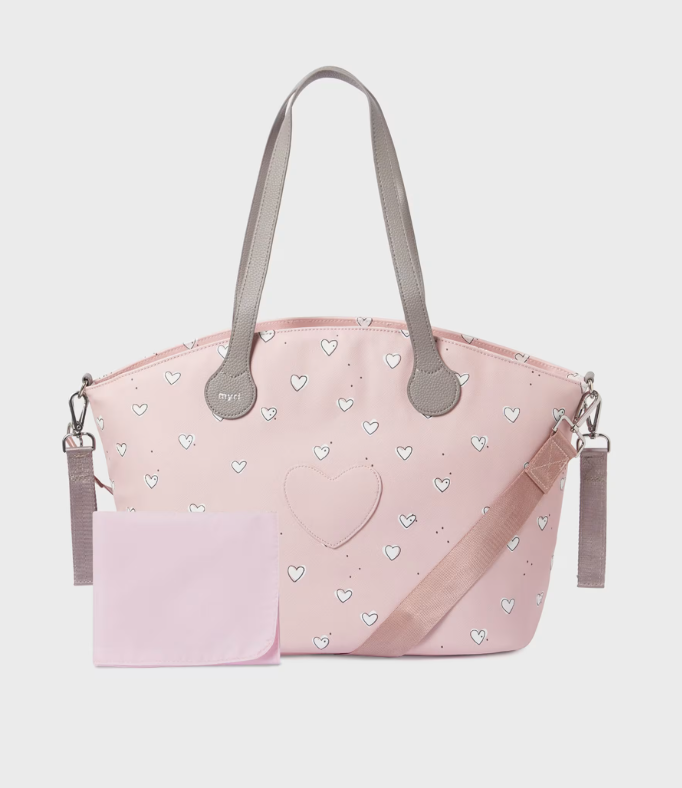 Mayoral geanta mamici 0m+ Roz cu Imprimeu inimioare