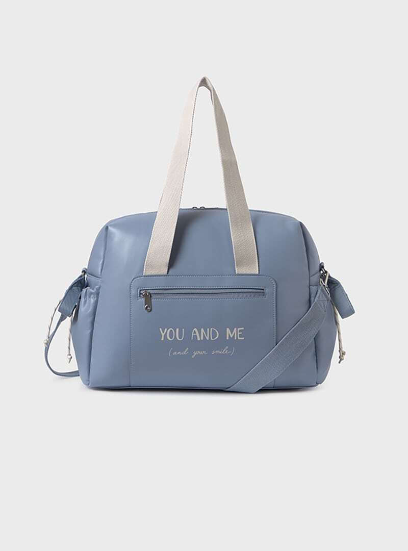 Mayoral geanta mamici You And Me 0m+ Dusty Blue
