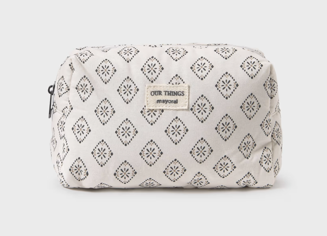 Mayoral neseser bebe imprimat si impermeabil 0m+ Off-White Imagine principală a produsului