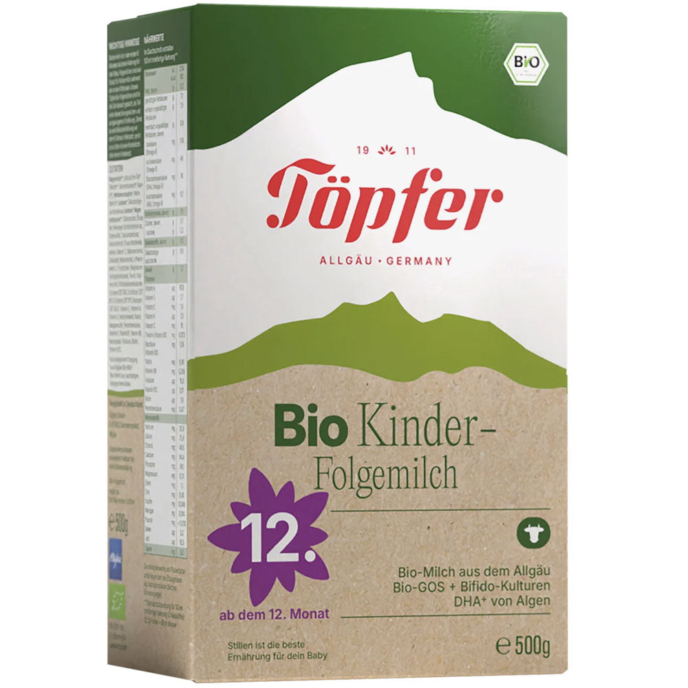 Topfer Bio Kinder Organic lapte praf pentru 12 luni+, 500 g 
