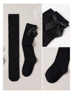 Milusie sosete fete 3/4 cu fundita 2-12 ani Black