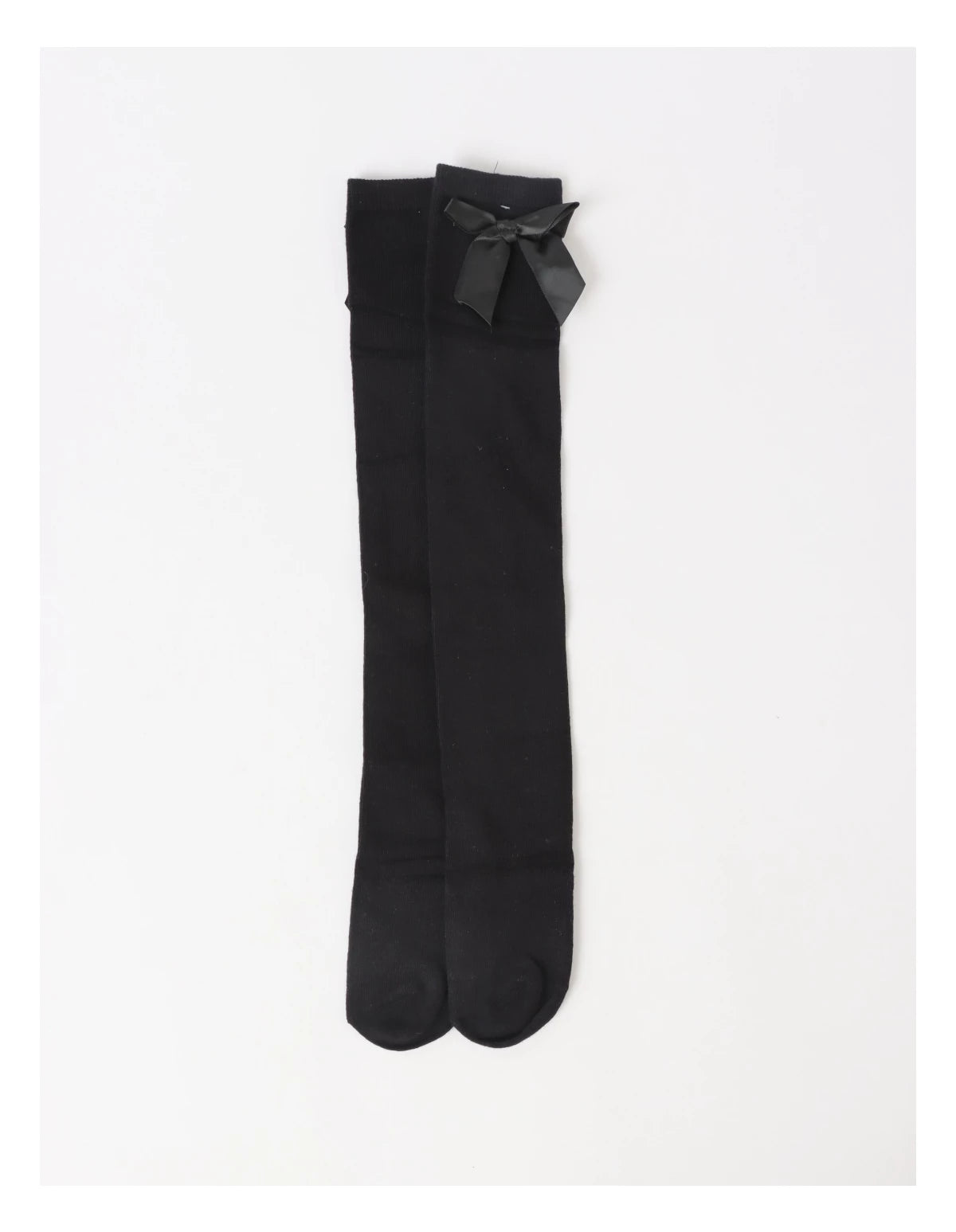 Milusie sosete fete 3/4 cu fundita 2-12 ani Black