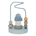 Little Dutch jucarie din lemn FSC spirala cu activiati Small 0m+ Forest Friends