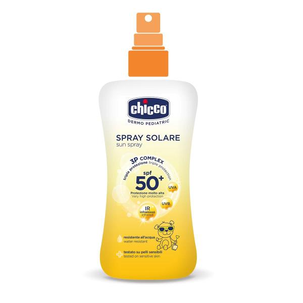 Chicco spray protectie solara dermopediatrica, SPF 50+, 150 ml Imagine principală a produsului