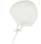 Sterntaler caciulita fete cu aparator urechi si protectie UV50+ 0-6 luni 35-43 White