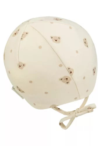 Sterntaler caciulita unisex cu ursuleti 0-6 luni 39-43 Ecru