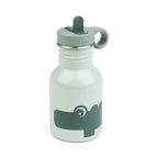 Done by Deer sticla metalica cu pai 350 ml 12m+ Croco Green