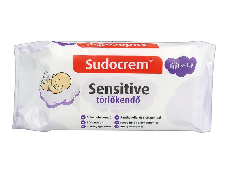Sudocrem servetele umede Sensitive 55 buc