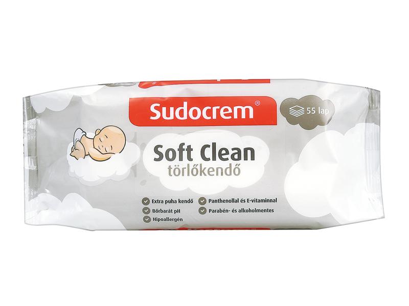 Sudocrem servetele umede Soft Clean 55 buc Imagine principală a produsului