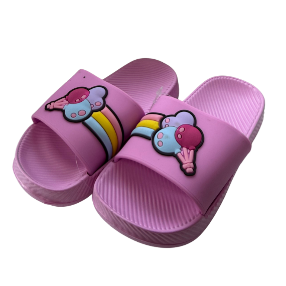 Super Cool papuci fete 24-35 Pink cu baloane Imagine principală a produsului