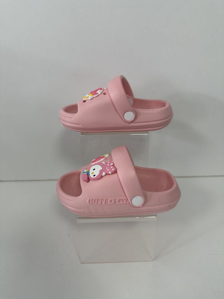 Super Cool papuci fetite 18-23, Pink cu pisica